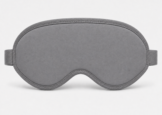 LUMA Eclipse Sleep Mask Slate Grey – front view