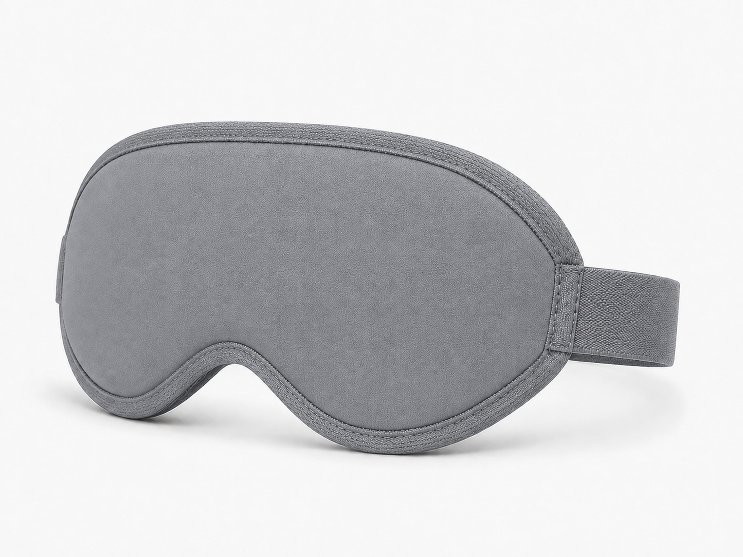 LUMA Eclipse Sleep Mask Slate Grey – detail close-up